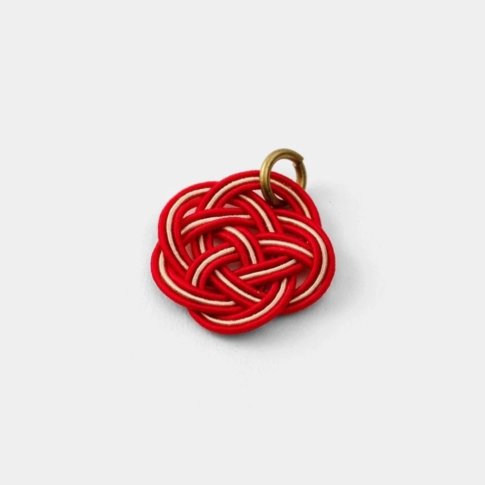 Traveler's Factory Mizuhiki Charm Red JAPAN Traveler's Notebook NEW
